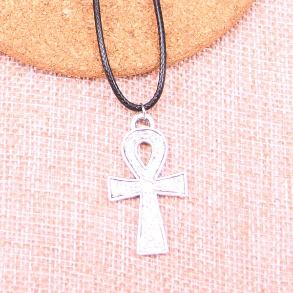 20pcs antique silver color egyptian ankh life symbol pendant 38*21mm leather chain necklace black leather cord necklace
20pcs antique silver color egyptian ankh life symbol pendant 38*21mm leather chain necklace black leather cord necklace