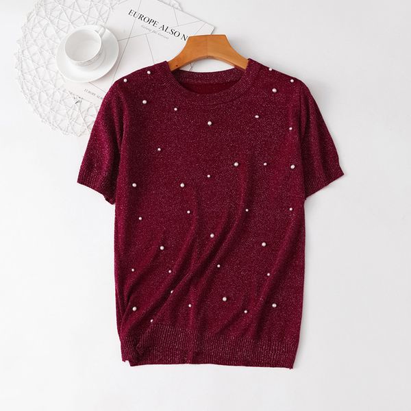 women's sweaters casual short sleeve knitted womens summer sweater pullover female thin solid color o neck beading knit pullovers jump, White;black
women's sweaters casual short sleeve knitted womens summer sweater pullover female thin solid color o neck beading knit pullovers jump, White;black