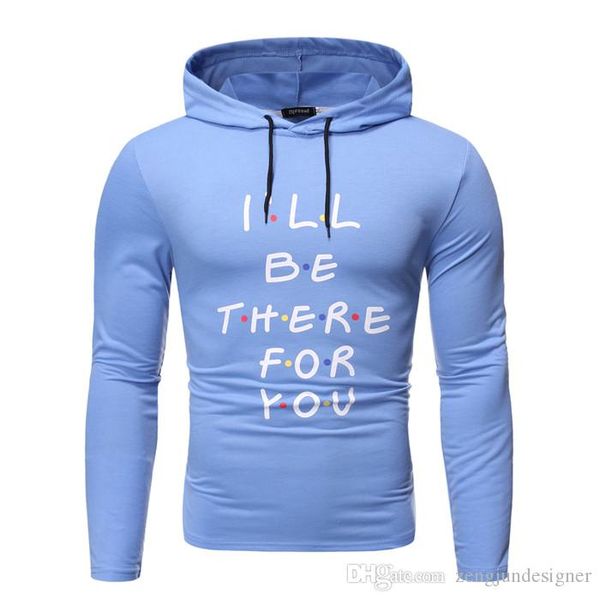 letter print mens autumn designer hoodies solid color pullover long sleeve i will be there for you fashion style female clothing, Black
letter print mens autumn designer hoodies solid color pullover long sleeve i will be there for you fashion style female clothing, Black