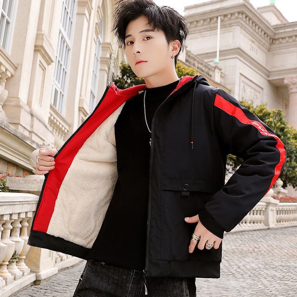 2019 autumn & winter men workwear coat new style trend hooded gown jacket men's, Black
2019 autumn & winter men workwear coat new style trend hooded gown jacket men's, Black