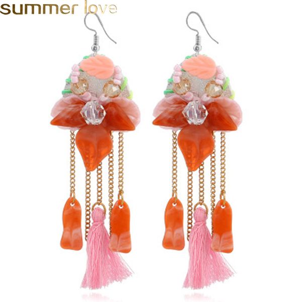 new fashion long tassel earrings bohemia shell bead earring for women ethnic sweet lovely dangle earrings jewelry new year gifts, Silver
new fashion long tassel earrings bohemia shell bead earring for women ethnic sweet lovely dangle earrings jewelry new year gifts, Silver
