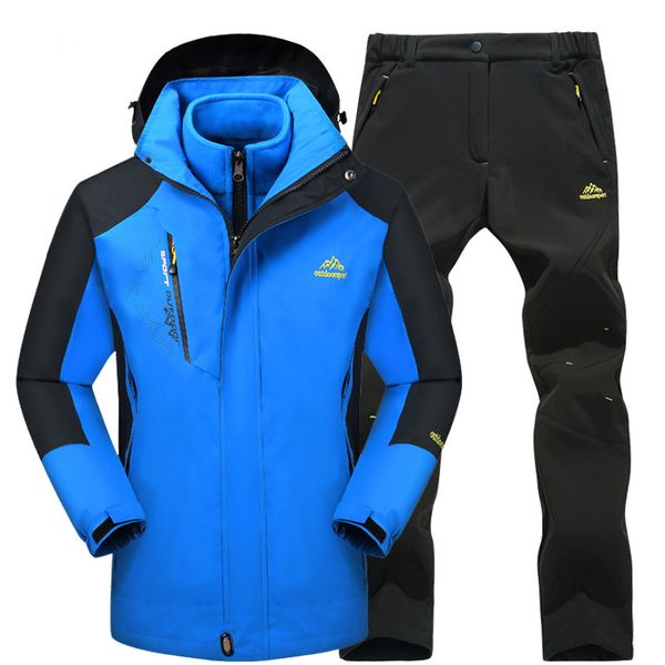 2018 hiking jackets men waterproof windproof outdoor fleece warm camping fishing jackets and pants thermal skiing clothing set, Blue;black
2018 hiking jackets men waterproof windproof outdoor fleece warm camping fishing jackets and pants thermal skiing clothing set, Blue;black