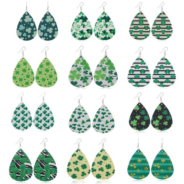 s1037 fashion jewelry women's vintage pu leather earrings three-leaf water-drop faux leather dangle earrings, Silver
s1037 fashion jewelry women's vintage pu leather earrings three-leaf water-drop faux leather dangle earrings, Silver