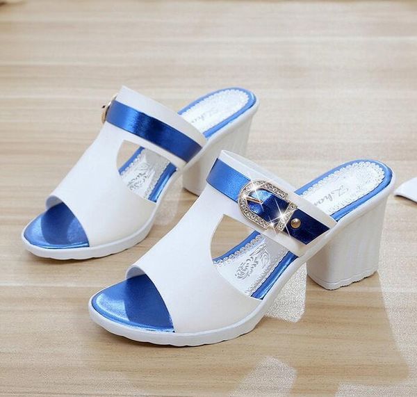 designer sandals summer elegant lady women fish mouth wedge chunky heel sandal slippers, Black
designer sandals summer elegant lady women fish mouth wedge chunky heel sandal slippers, Black