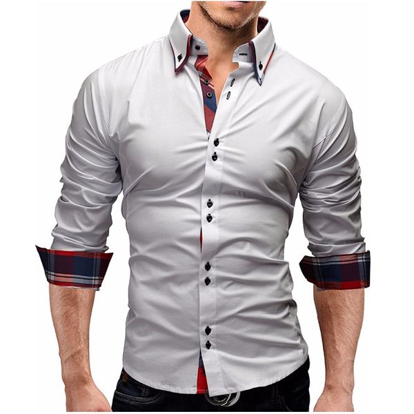 формальные рубашки бренд-одежда хлопок slim fit мужской плюс размер рубашки мужчины с длинным рукавом мягкие твердые мужские рубашки, White;black
формальные рубашки бренд-одежда хлопок slim fit мужской плюс размер рубашки мужчины с длинным рукавом мягкие твердые мужские рубашки, White;black