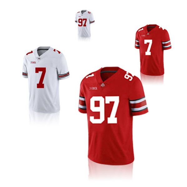 97 Nick Bosa College football jersey NCAA Ohio State Buckeyes 7 Dwayne Haskins Jr. 2018-2019 NEW Jerseys
97 Nick Bosa College football jersey NCAA Ohio State Buckeyes 7 Dwayne Haskins Jr. 2018-2019 NEW Jerseys