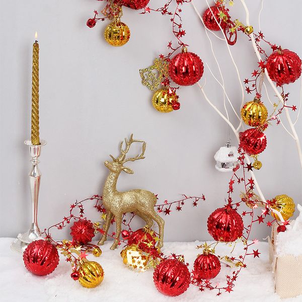 christmas decoration christmas bell sequins shopping mall decoration ball string tree set accessories pendant
christmas decoration christmas bell sequins shopping mall decoration ball string tree set accessories pendant