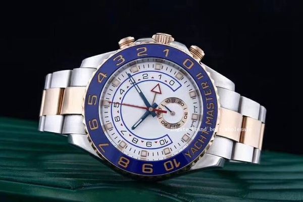 shopkeeper recommend luxury  ii 116681 two color steel / 18k rose gold 44mm stainless steel white and blue face watch automatic men's, Slivery;brown
shopkeeper recommend luxury  ii 116681 two color steel / 18k rose gold 44mm stainless steel white and blue face watch automatic men's, Slivery;brown