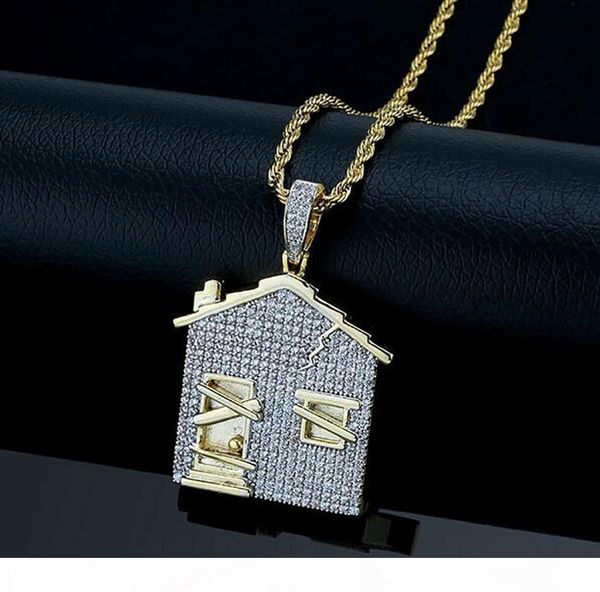 k iced out cz bling house shape pendant necklace mens micro pave cubic zirconia simulated diamonds giftts necklace, Silver
k iced out cz bling house shape pendant necklace mens micro pave cubic zirconia simulated diamonds giftts necklace, Silver