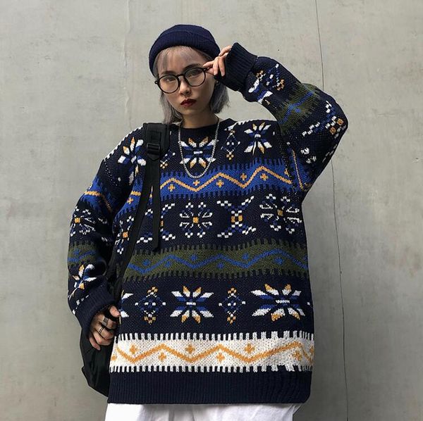 new women's contrast color loose printed round neck long sleeve sweater, White;black
new women's contrast color loose printed round neck long sleeve sweater, White;black