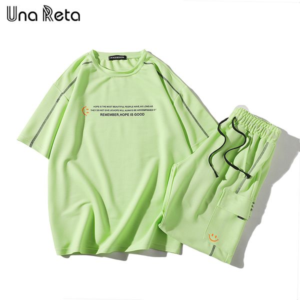 una reta summer men sports suit 2020 new fashion casual sunscreen short sleeve t-shirt shorts hip hop print two-piece set suit, Gray
una reta summer men sports suit 2020 new fashion casual sunscreen short sleeve t-shirt shorts hip hop print two-piece set suit, Gray