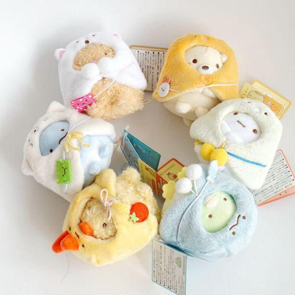 kawaii japanese sumikko corner san-x doll corner bio cute handheld biological shawl animal plush toy pendant baby kid girls gift
kawaii japanese sumikko corner san-x doll corner bio cute handheld biological shawl animal plush toy pendant baby kid girls gift