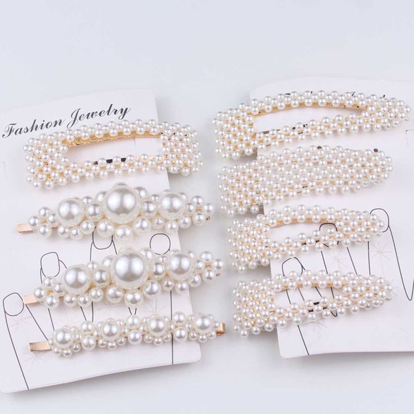 8 pcs/set solid pearl hair clips for women hair barrette fashion hairpins snap trendy handmade styling accessories jewelry, Golden;white
8 pcs/set solid pearl hair clips for women hair barrette fashion hairpins snap trendy handmade styling accessories jewelry, Golden;white