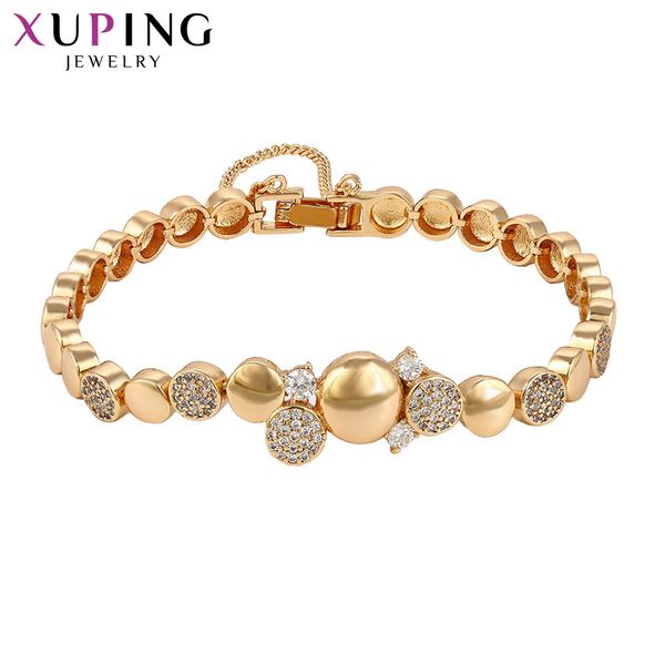 xuping jewelry luxury new brand bead connected gold color plated bracelets for women gifts s54,3-74712 c19021501, Black
xuping jewelry luxury new brand bead connected gold color plated bracelets for women gifts s54,3-74712 c19021501, Black