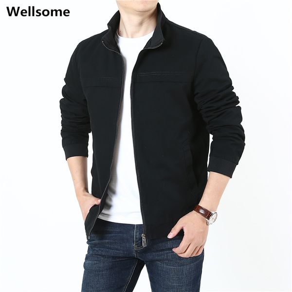 mens jackets and coats casual autumn bomber jacket cotton outerwear & coat 2019 simple british style army outdoors clothes 1201, Black;brown
mens jackets and coats casual autumn bomber jacket cotton outerwear & coat 2019 simple british style army outdoors clothes 1201, Black;brown