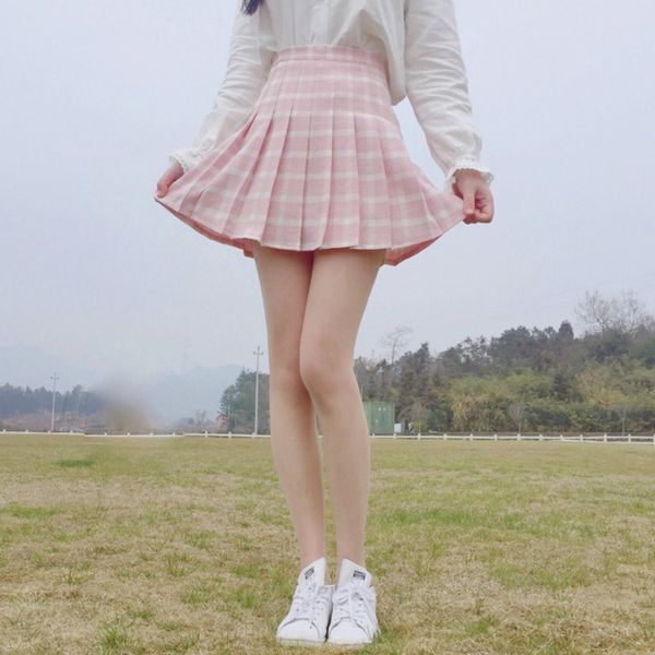 harajuku japanese summer mori girl sweet pleated skirt women plaid high waist ruffled female kawaii cosplay mini skirt k119, Black
harajuku japanese summer mori girl sweet pleated skirt women plaid high waist ruffled female kawaii cosplay mini skirt k119, Black
