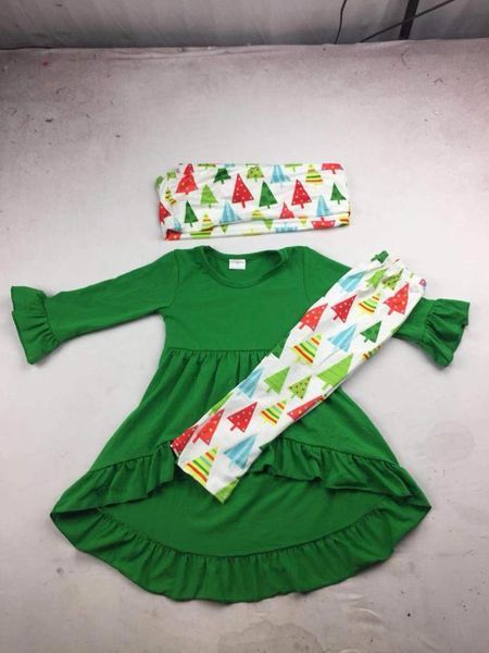 christmas girls winter outfits with long sleeve ruffle outfits boutique clothing, White
christmas girls winter outfits with long sleeve ruffle outfits boutique clothing, White
