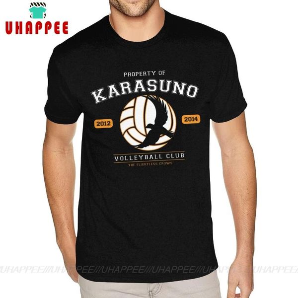 short sleeve crew neck organnic cotton haikyuu team karasuno shirt rock mens s t shirt, White;black
short sleeve crew neck organnic cotton haikyuu team karasuno shirt rock mens s t shirt, White;black
