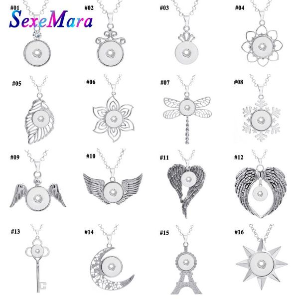 new multi style 18mm metal fashion snap button necklace with long chain necklaces&pendant women girls diy jewelry for christmas, Silver
new multi style 18mm metal fashion snap button necklace with long chain necklaces&pendant women girls diy jewelry for christmas, Silver