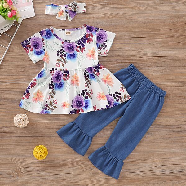3pcs floral newborn baby girl clothes toddler infant short sleeve ruffles fashion pants newborn baby girl clothes sets bebê, White
3pcs floral newborn baby girl clothes toddler infant short sleeve ruffles fashion pants newborn baby girl clothes sets bebê, White