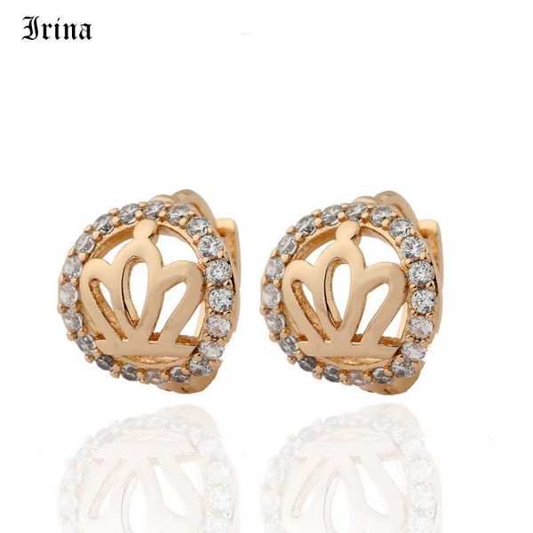 irina delicate gold color round circle hoop earrings elegant small hollow out cubic zircon luxury designer earings for women, Golden;silver
irina delicate gold color round circle hoop earrings elegant small hollow out cubic zircon luxury designer earings for women, Golden;silver