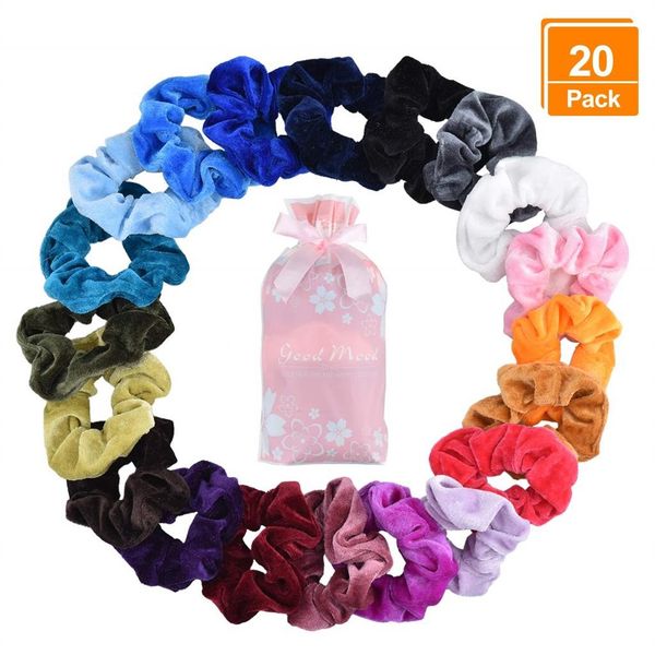 20pcs velvet scrunchies colorful big scrunchies for hair large velvet ties scrunchy bands hair accessories dropshipping yjj1, Brown
20pcs velvet scrunchies colorful big scrunchies for hair large velvet ties scrunchy bands hair accessories dropshipping yjj1, Brown