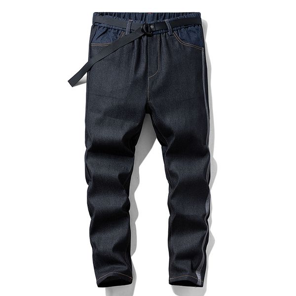 men clothes autumn jeans male loose large size japanese stitching men's harem pants youth korean straight pants men, Blue
men clothes autumn jeans male loose large size japanese stitching men's harem pants youth korean straight pants men, Blue