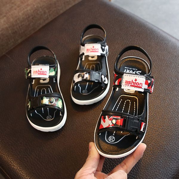 2020 summer boys leather sandals flat children beach shoes kids sports soft non-slip casual outdoor breathable sandal size 26-38, Black;red
2020 summer boys leather sandals flat children beach shoes kids sports soft non-slip casual outdoor breathable sandal size 26-38, Black;red