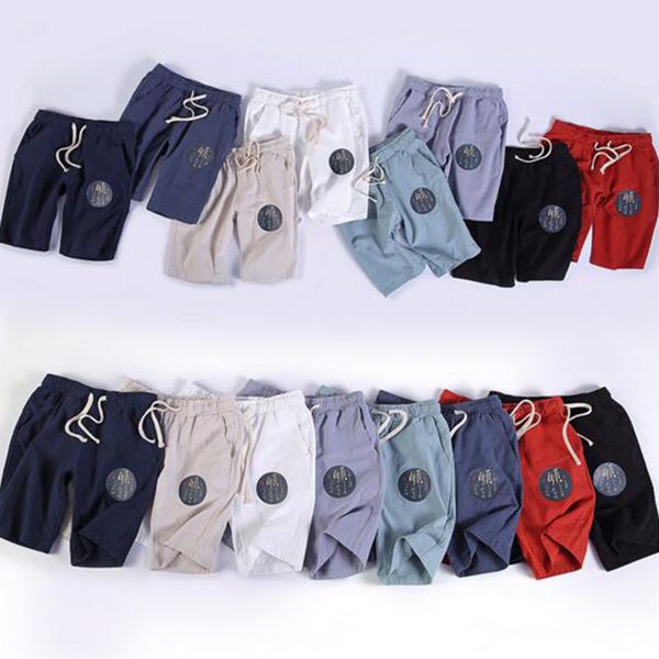 2019 men fashion summer beach wear outdoors casual board shorts knee length pants printed cotton linen loose board pants, White;black
2019 men fashion summer beach wear outdoors casual board shorts knee length pants printed cotton linen loose board pants, White;black