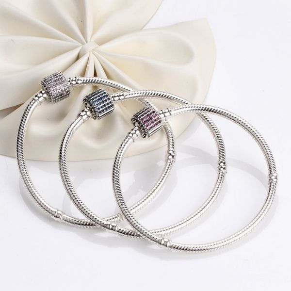 classic charm chain basic snake bracelet fit pandoras moments s925 silver sparkling bangles diy jewelry christmas gift bracelets, Golden;silver
classic charm chain basic snake bracelet fit pandoras moments s925 silver sparkling bangles diy jewelry christmas gift bracelets, Golden;silver