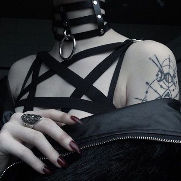 2018 fashion choker necklace for women punk bondage gothic wide 3 layers leather collar necklaces harajuku party club jewelry, Silver
2018 fashion choker necklace for women punk bondage gothic wide 3 layers leather collar necklaces harajuku party club jewelry, Silver