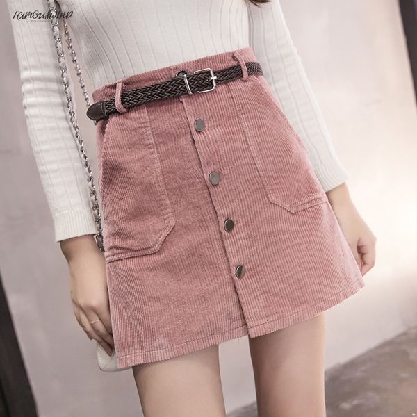 harajuku spring office lady school короткая женская юбка из полиэстера джинсовая пуговица a-line вельветовая мини-юбка с высокой талией, Black
harajuku spring office lady school короткая женская юбка из полиэстера джинсовая пуговица a-line вельветовая мини-юбка с высокой талией, Black