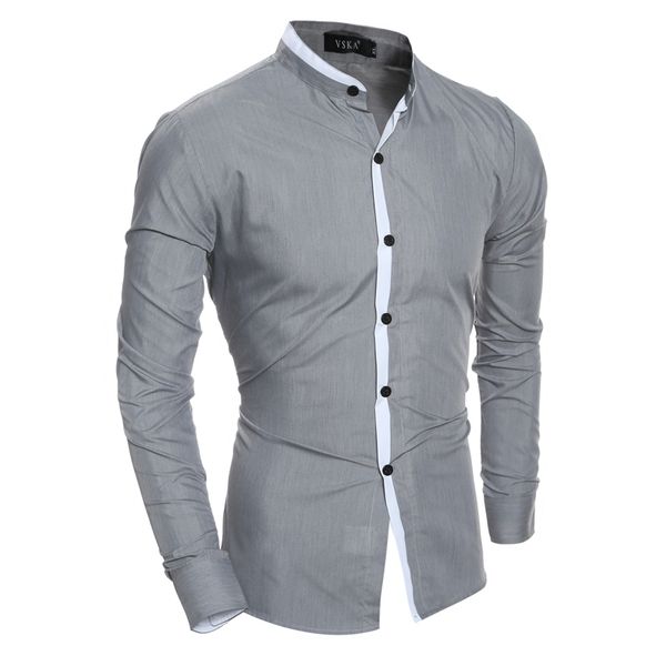 2016 new brand camisa masculina slim fashion men shirt casual long-sleeved chemise homme, White;black
2016 new brand camisa masculina slim fashion men shirt casual long-sleeved chemise homme, White;black