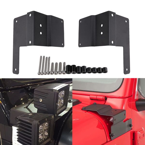 for wrangler jl2018 2019 a-pillar windshield hinge mount brackets for mounting auxiliary off-road hid halogen work lights
for wrangler jl2018 2019 a-pillar windshield hinge mount brackets for mounting auxiliary off-road hid halogen work lights