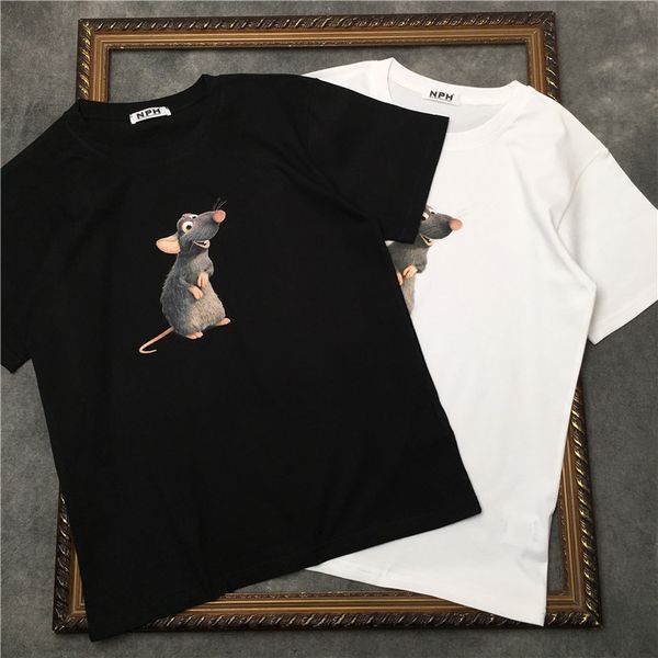 2020 summer new simple mouse print men's t-shirt pure cotton all over short sleeve men, White;black
2020 summer new simple mouse print men's t-shirt pure cotton all over short sleeve men, White;black