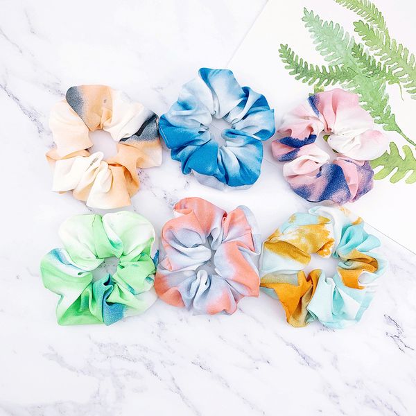 tie-dyed women girls scrunchies gradient color hairbands circle elestic rubber hair rope tie hair holder scrunchy kid hair accessories d3603, Slivery;white
tie-dyed women girls scrunchies gradient color hairbands circle elestic rubber hair rope tie hair holder scrunchy kid hair accessories d3603, Slivery;white