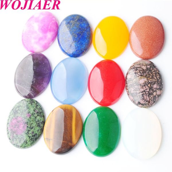 wojiaer 10pcs/lot natural beads yellow jades agates jaspers gem stones oval cabochon cab no drill hole 30x40x8mm jewelry making dbu808, Black
wojiaer 10pcs/lot natural beads yellow jades agates jaspers gem stones oval cabochon cab no drill hole 30x40x8mm jewelry making dbu808, Black
