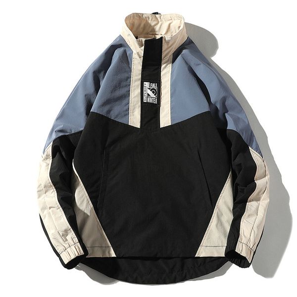 streetwear casual men jacket coat patchwork windbreaker mens bomber jacket spring autumn male overcoat, Black;brown
streetwear casual men jacket coat patchwork windbreaker mens bomber jacket spring autumn male overcoat, Black;brown