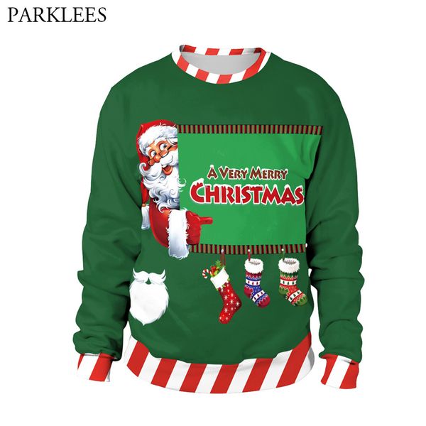 2018 christmas harajuku sweatshirts men/women 3d print santa claus green sweat homme casual hip hop mens sweatshirt hoodie, Black
2018 christmas harajuku sweatshirts men/women 3d print santa claus green sweat homme casual hip hop mens sweatshirt hoodie, Black