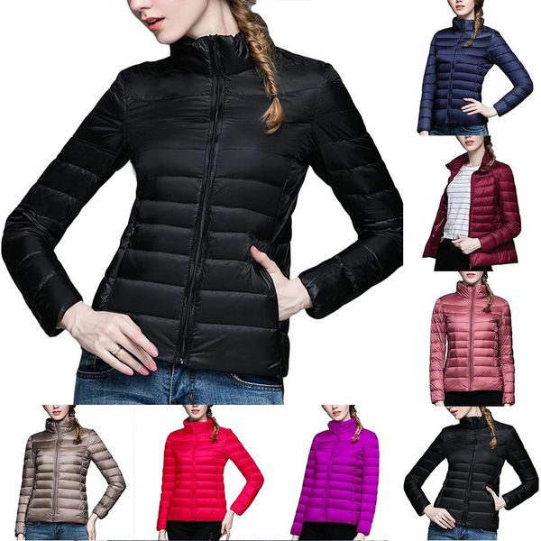 winter women warm basic jacket female slim brand cotton parkas 2019 autumn new casual long sport sleeve zipper pocket coat, Black
winter women warm basic jacket female slim brand cotton parkas 2019 autumn new casual long sport sleeve zipper pocket coat, Black