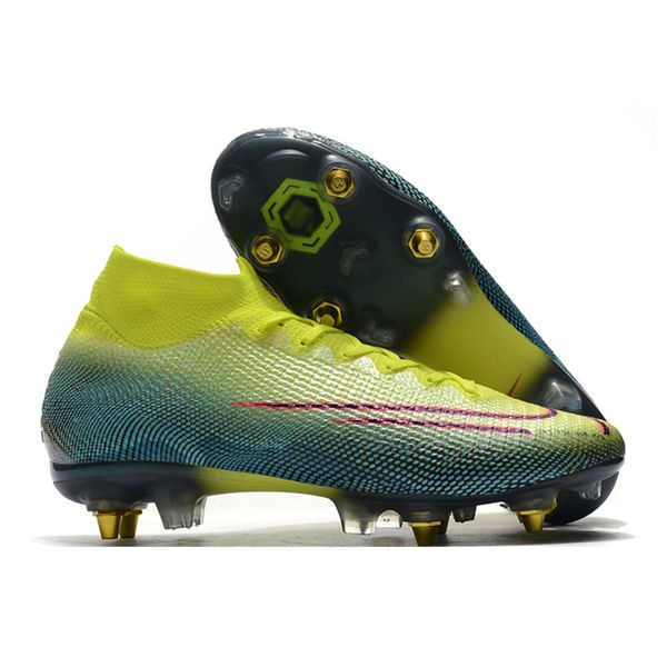 new men soccer shoes mercurials superfly 6 7 vi vii elite sg pro ac high football shoes sneakers boots trainers espadrilles green, Black
new men soccer shoes mercurials superfly 6 7 vi vii elite sg pro ac high football shoes sneakers boots trainers espadrilles green, Black