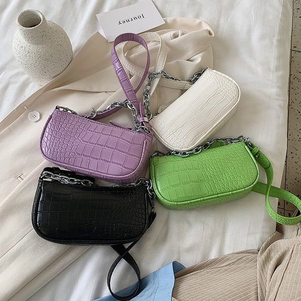 fashion crocodile pattern baguette bags leather shoulder bags for women hand bag female travel
fashion crocodile pattern baguette bags leather shoulder bags for women hand bag female travel