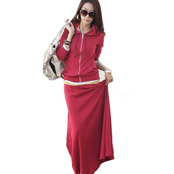 women's 2pcs sweatshirt sets spring autumn two-piece casual female fashion temperament slim long skirt hoodies tracksuit f1241, White
women's 2pcs sweatshirt sets spring autumn two-piece casual female fashion temperament slim long skirt hoodies tracksuit f1241, White