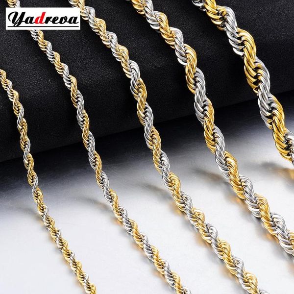 new hip hop stainless steel rope chain fashion men and women jewelry can wholesale jewelry, Silver
new hip hop stainless steel rope chain fashion men and women jewelry can wholesale jewelry, Silver