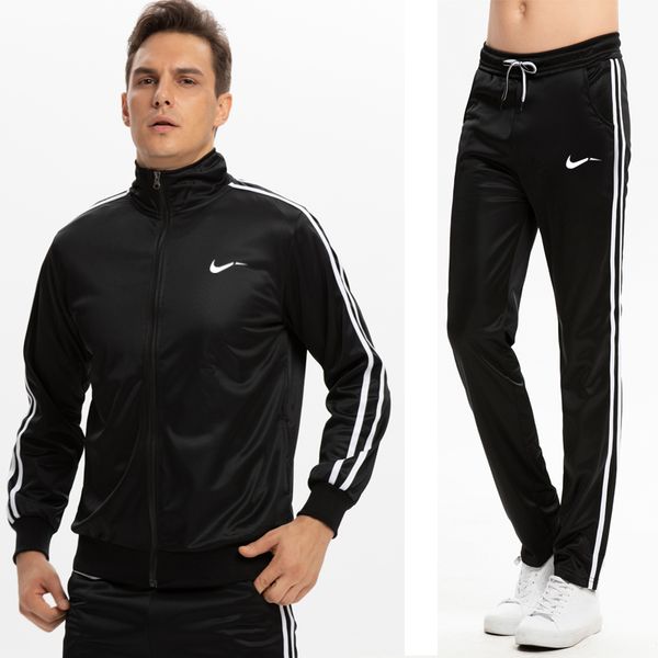 brand men's set 2 piece sets suit jacket pant sweatsuit mens tracksuit asian size m-5xl sportswear jogging jacket trousers, Black;blue
brand men's set 2 piece sets suit jacket pant sweatsuit mens tracksuit asian size m-5xl sportswear jogging jacket trousers, Black;blue