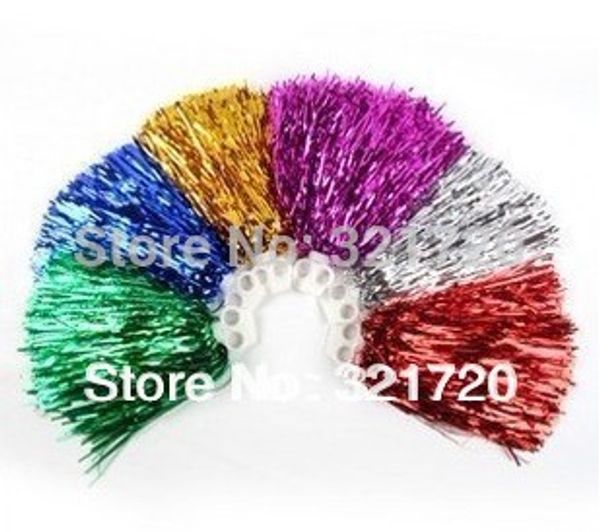 50g cheerleader pompoms (10 pieces/lot) cheerleading props sports pompon supplies color and handle can choose ing
50g cheerleader pompoms (10 pieces/lot) cheerleading props sports pompon supplies color and handle can choose ing