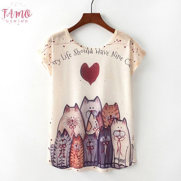 artguy summer new women t shirt harajuku kawaii cute animal nice cat unicorn print t shirt causal o neck short sleeve loose, White
artguy summer new women t shirt harajuku kawaii cute animal nice cat unicorn print t shirt causal o neck short sleeve loose, White