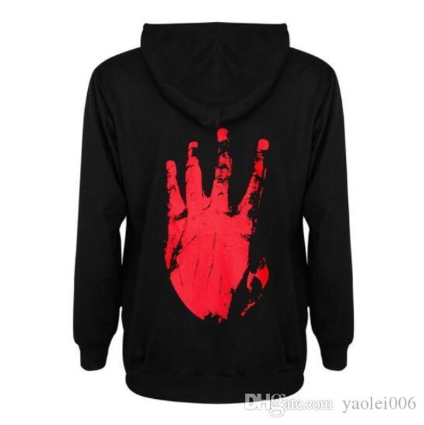 2019 european and american street fashion young students sweater loose revenge english letter printed hooded sweater, Black
2019 european and american street fashion young students sweater loose revenge english letter printed hooded sweater, Black