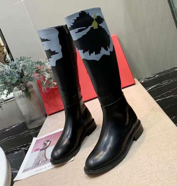 luxury new womens knee knight square heel winter snow boots real leather shoes original box size 35-41, Black
luxury new womens knee knight square heel winter snow boots real leather shoes original box size 35-41, Black