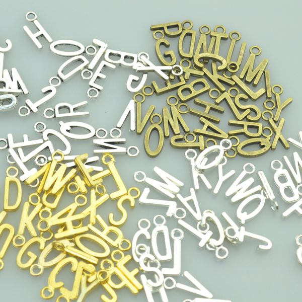 26pcs 17*7mm a-z 4color mix gold bronze silver letter charms metal pendants for diy necklace & bracelets jewelry making a3935
26pcs 17*7mm a-z 4color mix gold bronze silver letter charms metal pendants for diy necklace & bracelets jewelry making a3935